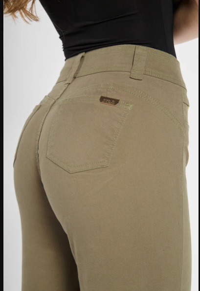 JEANS TIRO ALTO RECTO 5106