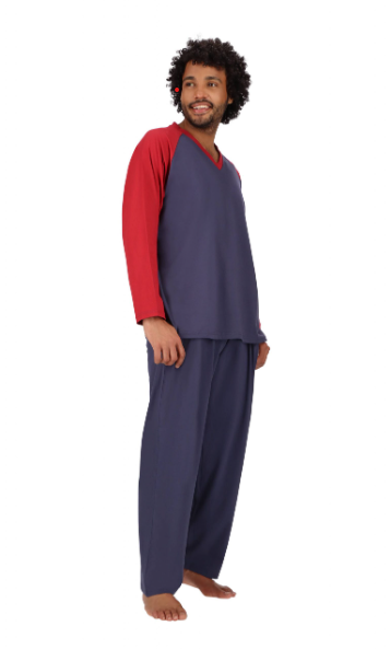 PIJAMA LARGO MOTA MT30173