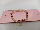 PULSERA BAÑO DE ORO P-23